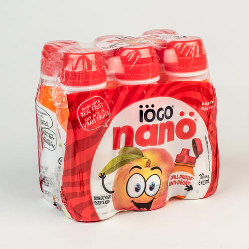 Yogourt à boire pêche x6