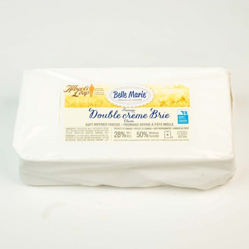 Fromage brie double crème 1,2 kg
