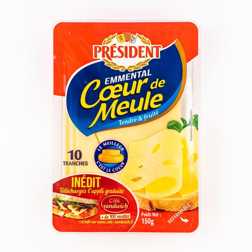 Emmental français tranché 150 g