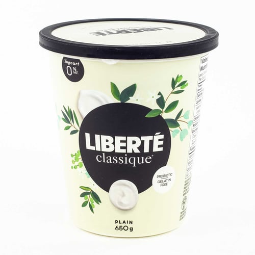 Yogourt nature 0% 650 g