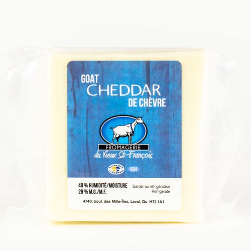 Cheddar chèvre nature 160 g