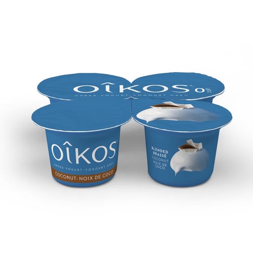 Yogourt grec noix de coco 0% x4