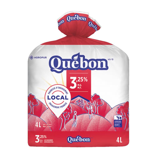 Lait 3,25% 4 L