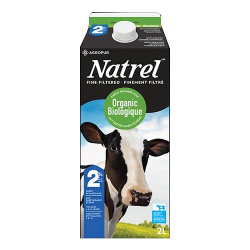 Lait 2% biologique 2 L