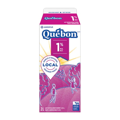 Lait 1% 2 L