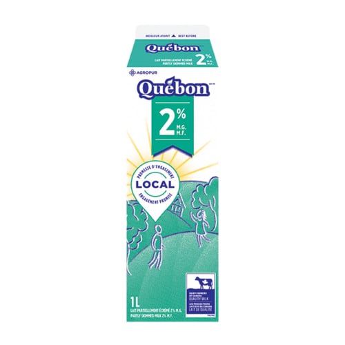 Lait 2% 1 L