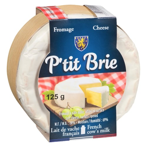 Fromage p'tit brie 125 g