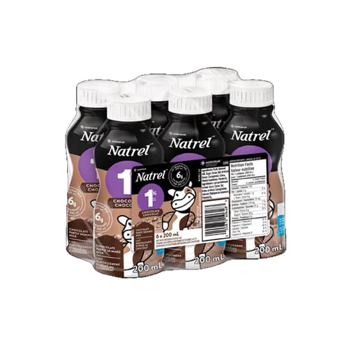Lait au chocolat 1% 200 ml