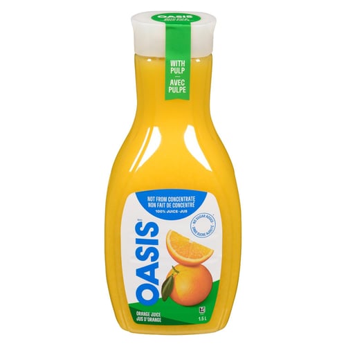 Jus orange avec pulpe frais 1,5 L
