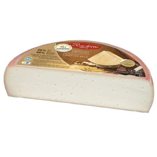 Raclette affinée à la bière Griffon meule 3 kg