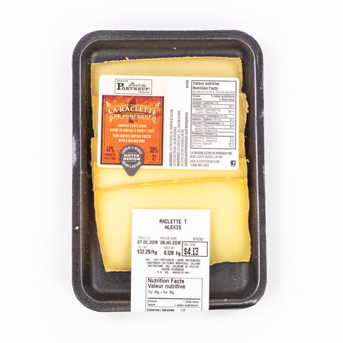 Raclette tranchée 150 g