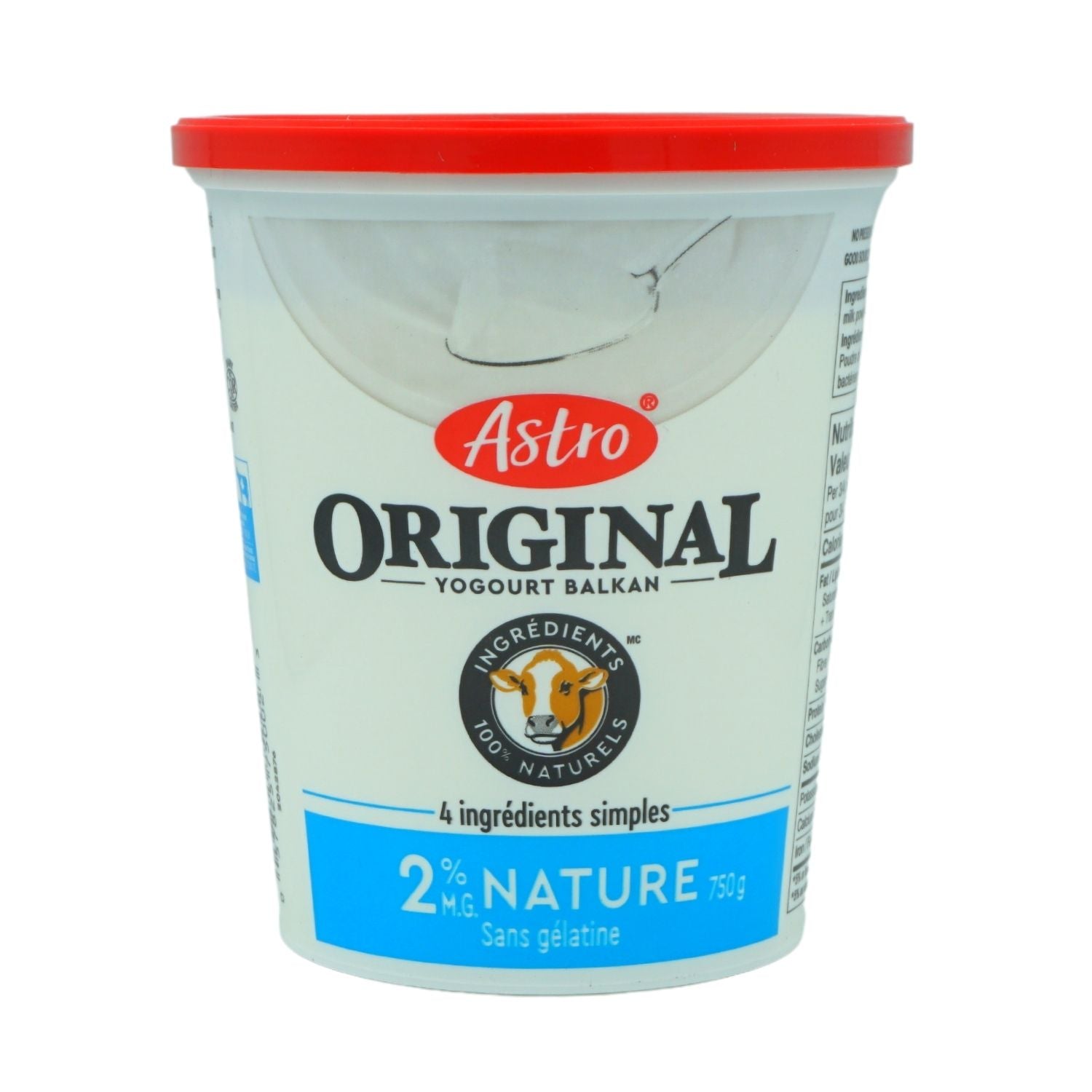 YOGOURT NATURE 2%