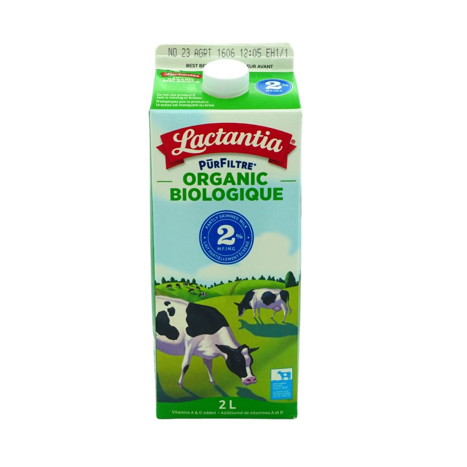 LAIT 2% BIO
