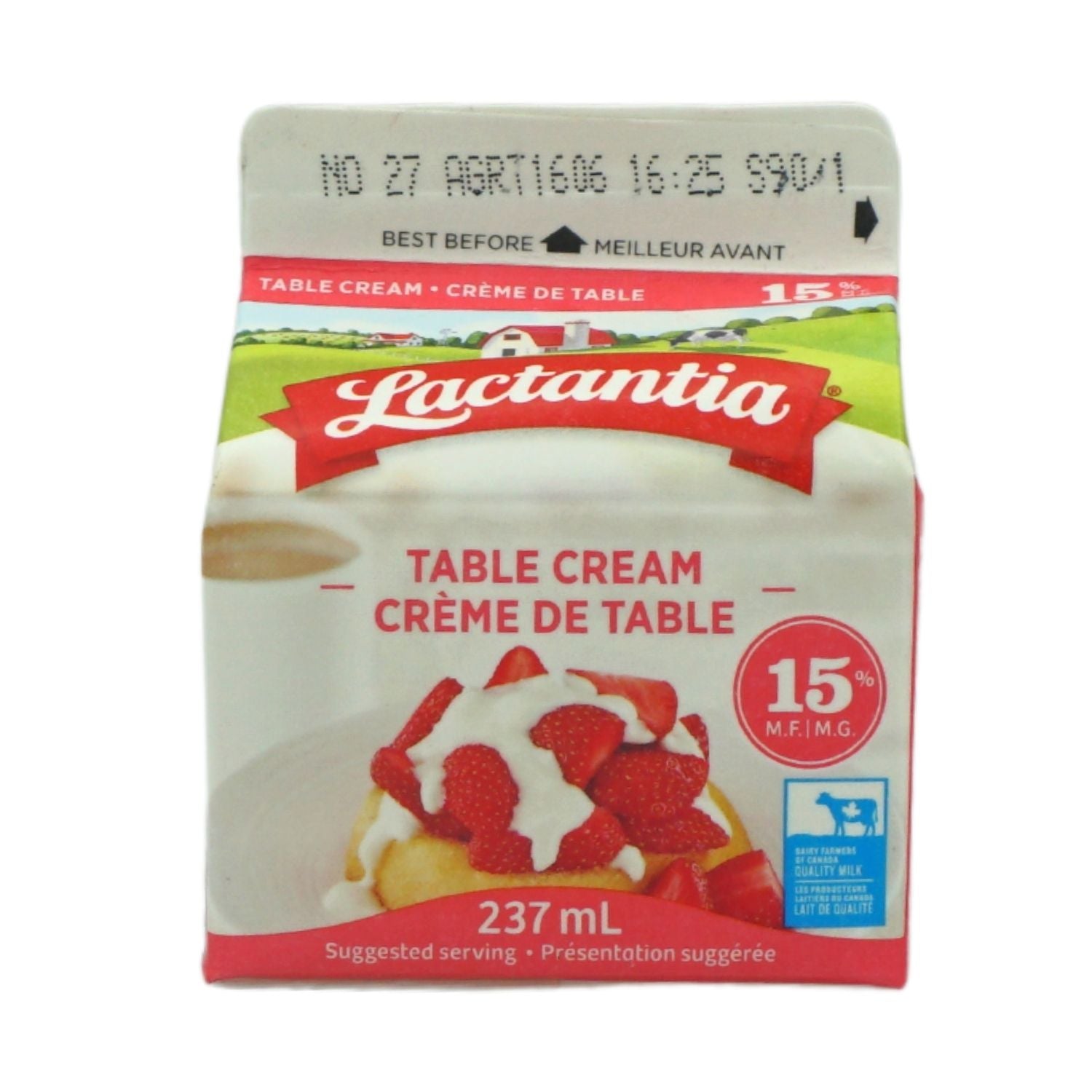 CREME TABLE 15%