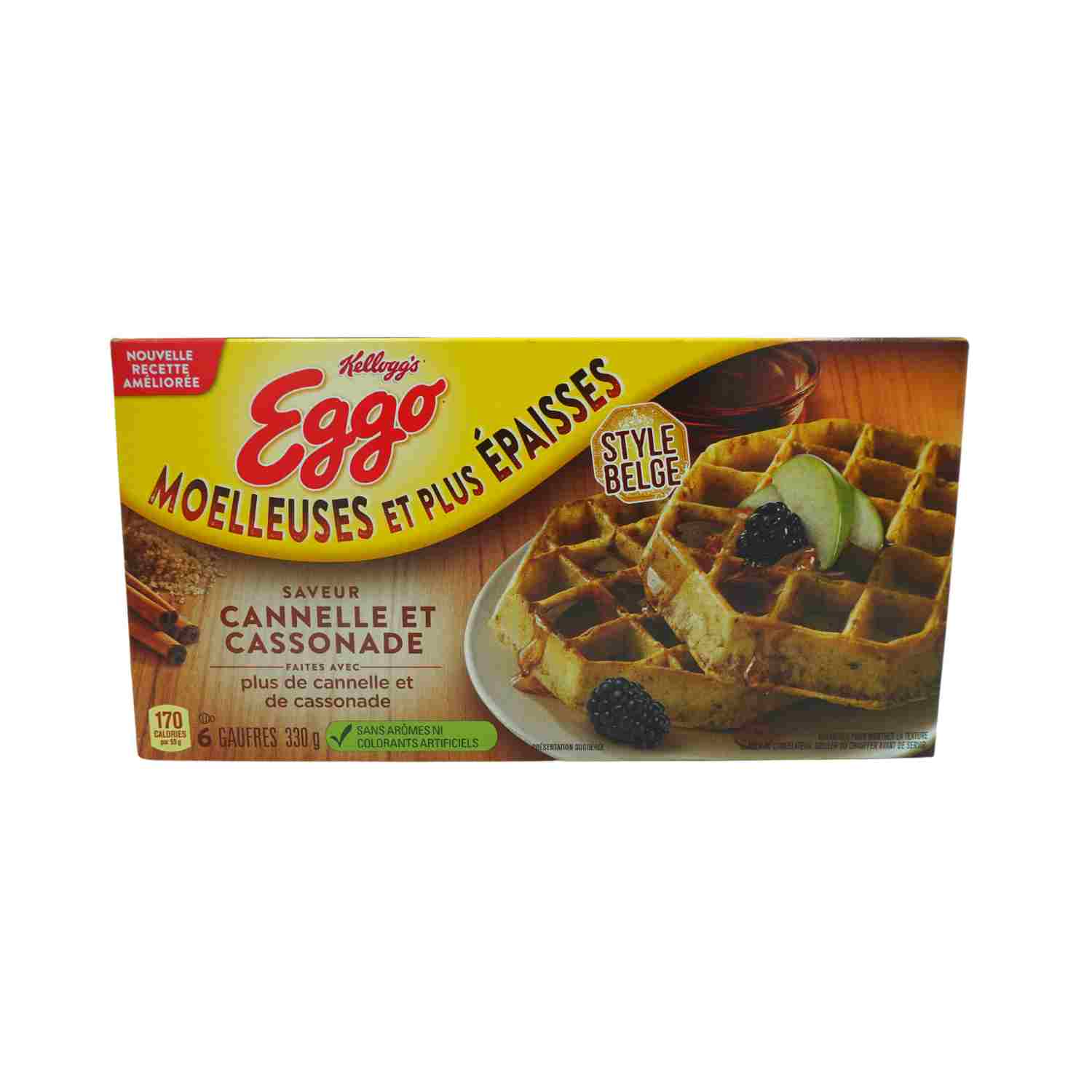 EGGO BELGE CANNELLE & CASSONADE