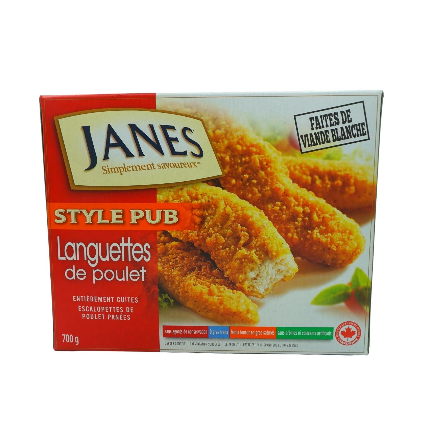 LANGUETTES POULET