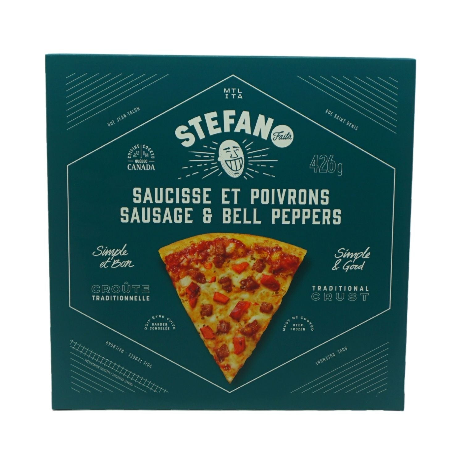 PIZZA SAUCISSE