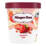 Crème glacée à la fraise