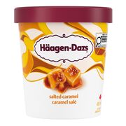 Crème glacée au caramel salé