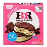 Sandwichs à la crème glaçée aux pépites de chocolat