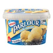 Crème glacée à saveur de vanille française
