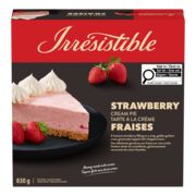 Tarte à la crème aux fraises surgelé