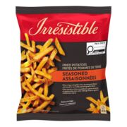 Frites assaisonnées surgelées