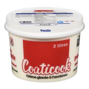 Crème glacée à l'ancienne à la vanille