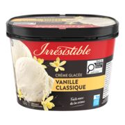 Crème glacée à la vanille