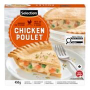 Pâté au poulet surgelé