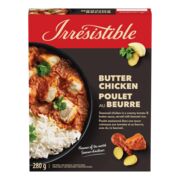 Poulet au beurre avec riz basmati surgelé