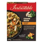 Chow mein au poulet surgelé