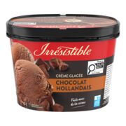 Crème glacée au chocolat hollandais