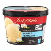 Crème glacée à la vanille française