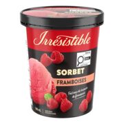 Sorbet aux framboises