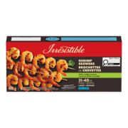 Brochettes de crevettes chili et lime