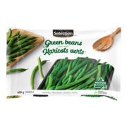 Haricots verts entiers surgelés