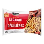 Frites coupe régulière surgelées