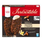 Barres de crème glacée à la vanille et amandes, Format économique