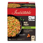 Riz frit aux légumes surgelés