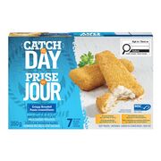 Filets de goberge panés croustillants surgelés