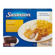 Repas de poulet frit surgelé