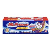 Bâtons glacés jumbo à saveurs variées