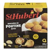 Bouchées de poutine surgelées