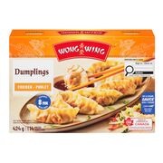 Dumplings au poulet surgelés