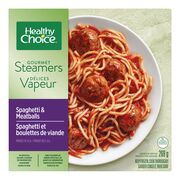 Spaghetti avec boulettes de viande surgelé