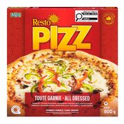 Pizza toute garnie surgelée