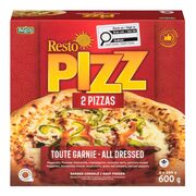 Pizzas toute garnie surgelées