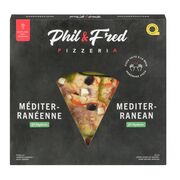 Pizza méditerranéenne surgelée