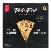 Pizza toute garnie surgelée
